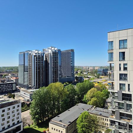 15 Pietro Sokolska 30 Towers Apartments - New- Lux- Parking- Sauna- Gym- And Good View From 15Th Floor คาโตวีตเซ ภายนอก รูปภาพ